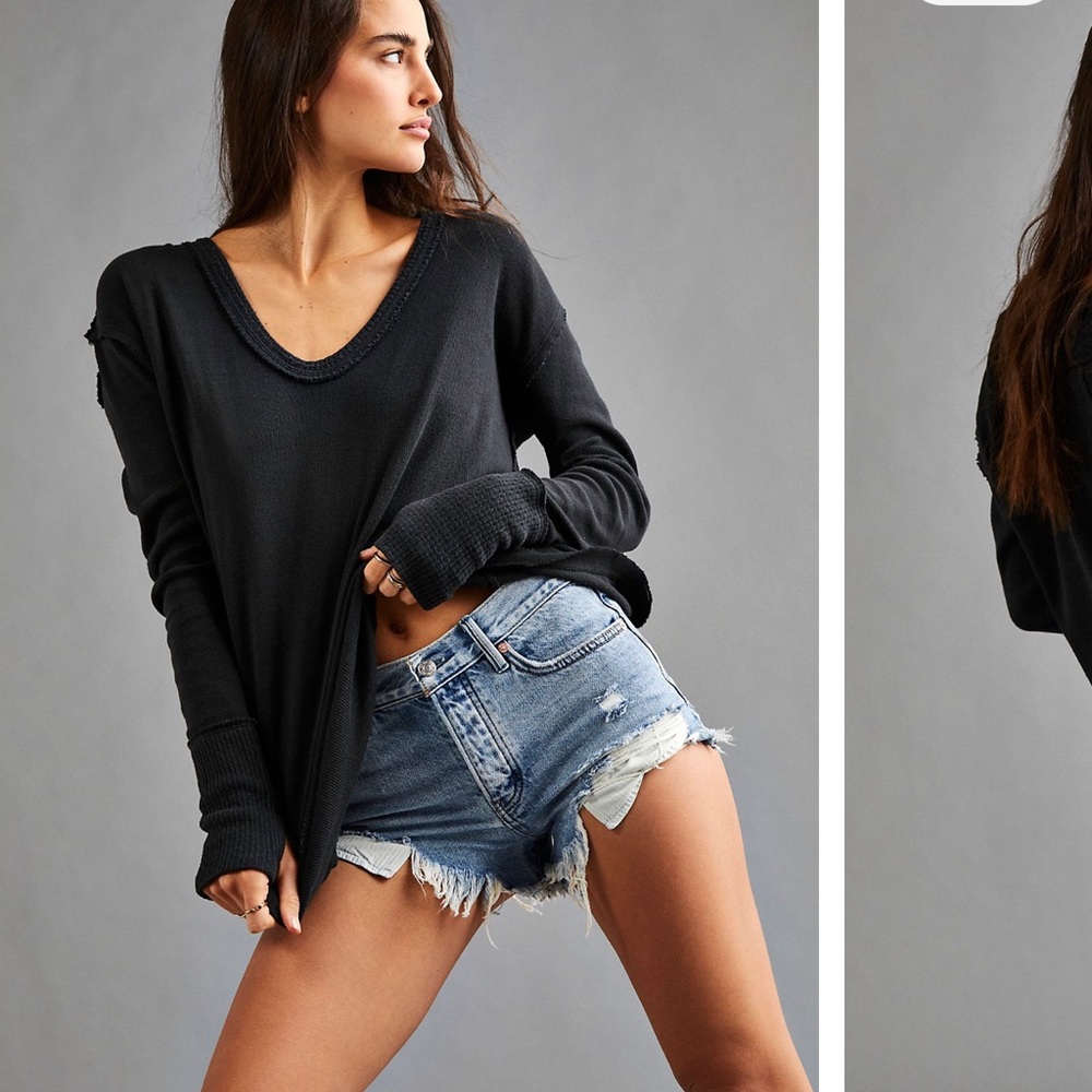 Free people Colby Long Sleeve Tee